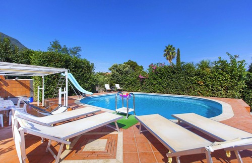 Castellammare di Stabia Villa | AMORE RENTALS - Villa Amore with Private Swimming Pool, Garden and Parking
