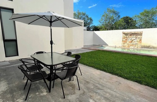 Conkal House | Amplia Casa para Grupos con Alberca y Climatizadann