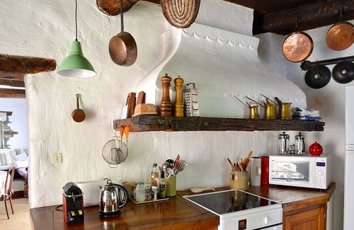 Vieussan Cottage | An authentic stone house, pool, beautiful garden and stunning views
