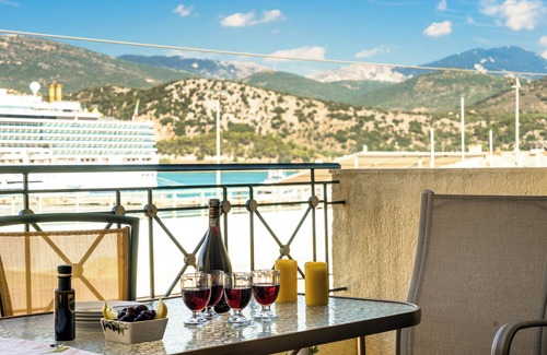 Bouvet Island Apartment | Anatoli - 2 Bedroom Apartment in Argostoli with Stunning Sea and Mountain Views