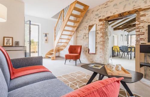 Saint-Colomban House | Ancien corps de ferme rénové avec jardin, proche de Nantes, wifi, borne de recharge et animaux acceptés. - FR-1-306-1280