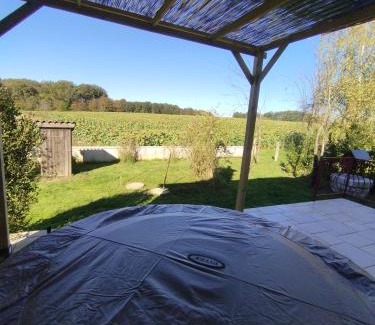 Lucay-le-Male House | Ancienne maison du garde barrière,spa, billard proche zoo Beauval, château de la Loire