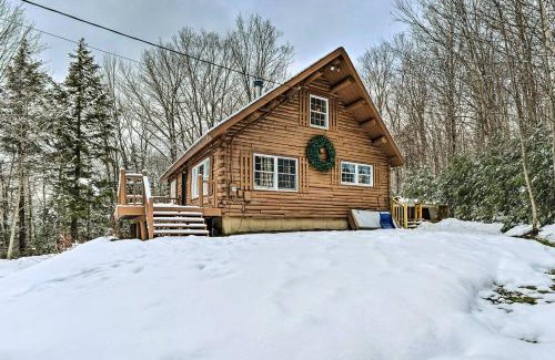 Andover House | Andover Cabin Retreat with Hot Tub and Fireplace!