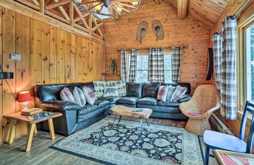Andover House | Andover Cabin Retreat with Hot Tub and Fireplace!