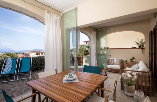 Pittulongu Apartment | Anemone Apartment with Terrace by Wonderful Italy