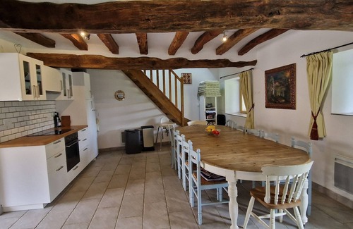 Chaveignes Cottage | ANGULUS RIDET COTTAGES set of 3 comfortable gîtes, quiet, with swimming pool