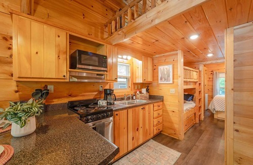 Chattanooga Apartment | Ani Cabin | Tiny Home Bordered by National Forest