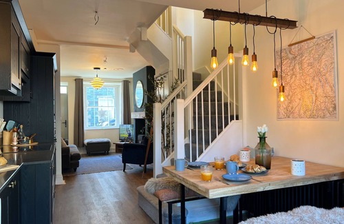 Keswick Cottage | Anley Cottage, Keswick with wood burning stove, sunny garden and private parking.