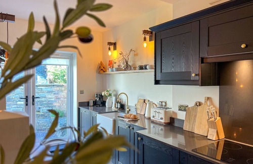 Keswick Cottage | Anley Cottage, Keswick with wood burning stove, sunny garden and private parking.