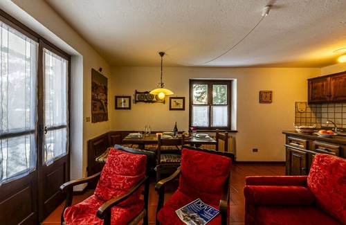 La Palud Apartment | Anne Apartment - View of Mont Blanc