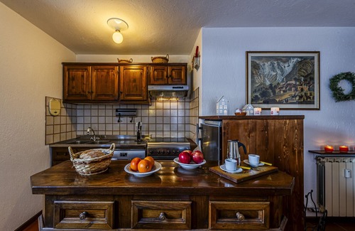 La Palud Apartment | Anne Apartment - View of Mont Blanc