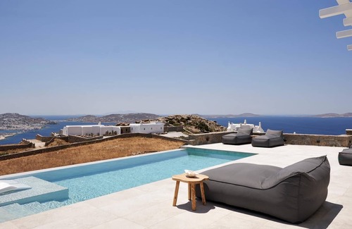 Agios Stefanos Villa | Annez Villa with Private Pool & Panoramic Sea View