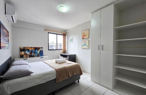 Ponta Verde Apartment | Apê à 5min da Praia com Piscina na Coberftura