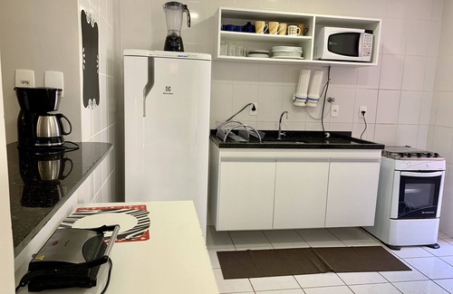 Praia Grande Apartment | Apê melhor custo x benefício com piscina 100m do mar