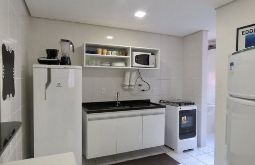 Praia Grande Apartment | Apê melhor custo x benefício com piscina 100m do mar