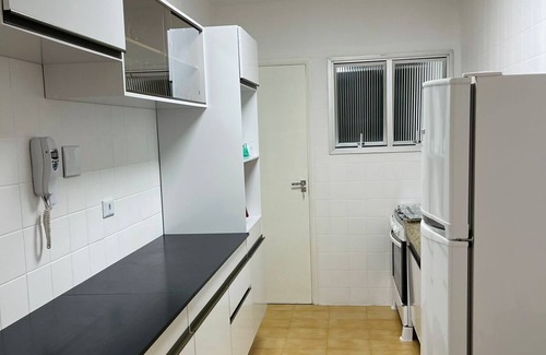 Vila Balnearia Apartment | Apê Pé na Areia - Praia Grande, SP Vista ao Mar. Bairro Jardim Real