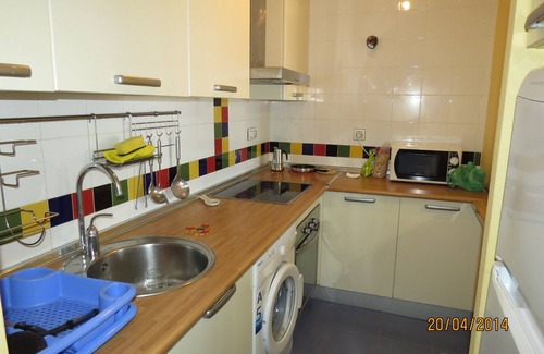 Vera Beach Apartment | Apart 68 - Naturist apartment in Vera, front beach view, sun and golf all year