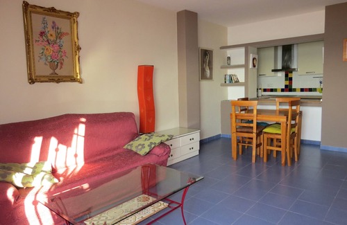 Vera Beach Apartment | Apart 69 - Naturist apartment in Vera, front beach view, sun and golf all year
