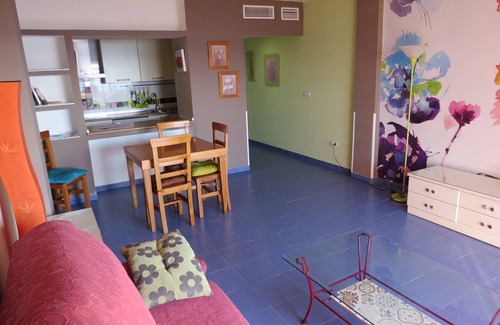 Vera Beach Apartment | Apart 69 - Naturist apartment in Vera, front beach view, sun and golf all year