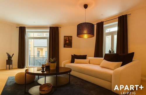 Ost Apartment | APART+ Leipzig - Erstbezug, Luxus-Ausstattung, alles inklusive