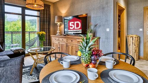 Bierutowice Apartment | Apartament 102 Orlik z Prywatną Sauną i Widokiem na Śnieżkę - 5D Apartments