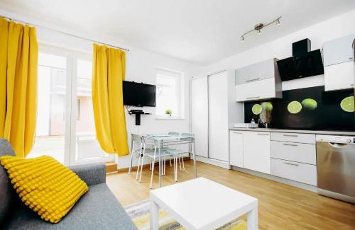 Zarnowska Apartment | Apartament Green Lemon- Apartamenty Łeba