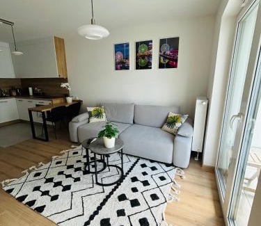 West Pomeranian Voivodeship Apartment | Apartament na Pogodnie 500 metrów od szpitala na Unii Lubelskiej