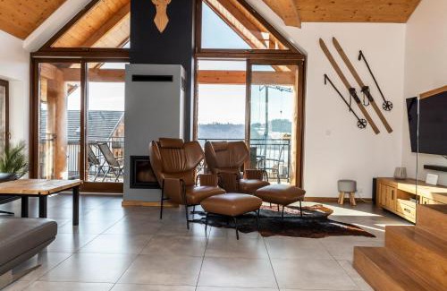 Czorsztyn Ski Chalet | APARTAMENT No 1 MOUNTAIN VIEV Sauna Priv okolice Zakopane Czorsztyn Kluszkowce