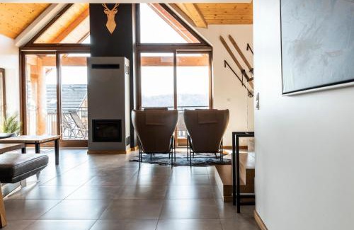 Czorsztyn Ski Chalet | APARTAMENT No 1 MOUNTAIN VIEV Sauna Priv okolice Zakopane Czorsztyn Kluszkowce
