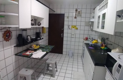 Manaira Apartment | Apartamento Espaçoso - Edifício em Frente à Praia - Pé na Areia