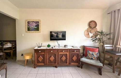 Centro Apartment | Apartamento com vista pro mar no Centro de Ubatuba - com estacionamento 2 quartos e cozinha completa