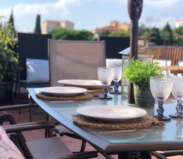 Malgrat de Mar Apartment | Apartamento con terraza y piscina en Malgrat de Mar