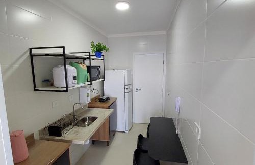 Vila Balnearia Apartment | Apartamento Frente para o Mar em Praia Grande - Vista Incrível