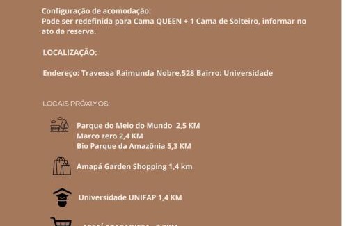 Macapa Apartment | Apartamento Mobiliado