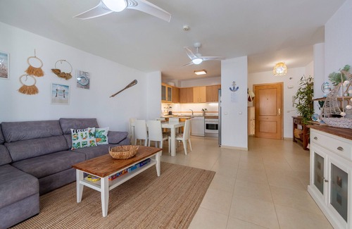 Almerimar Apartment | 'Apartamento Zen Dreams Almerimar' with sea views, Wi-Fi, and air conditioning