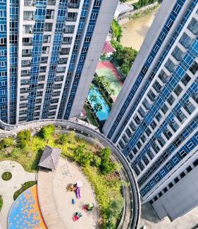 Kesawan Apartment | Apartemen Podomoro Deli Medan 42 m2 dengan 2 bed king size muat 4 orang dewasa