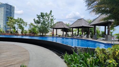 Kesawan Apartment | Apartemen Podomoro Deli Medan 42 m2 dengan 2 bed king size muat 4 orang dewasa