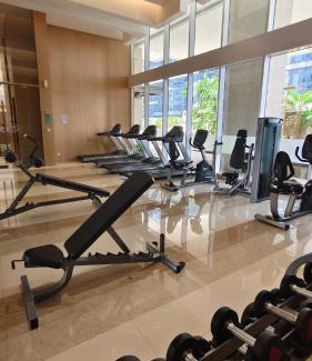 Kesawan Apartment | Apartemen Podomoro Deli Medan 42 m2 dengan 2 bed king size muat 4 orang dewasa