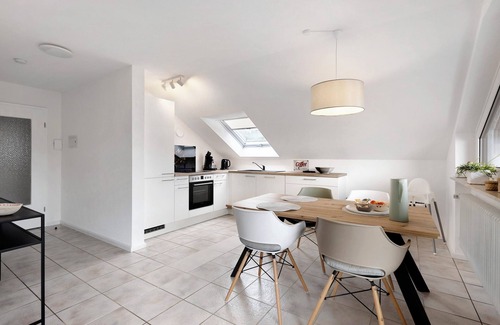 Rielasingen-Worblingen Apartment | Apartment 'Fewo-worb' with Mountain View, Balcony and Wi-Fi