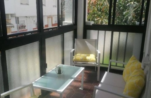 San Luis de Sabinillas Apartment | Apartment 'Sabinillas Front Line Beach' with Shared Pool, Wi-Fi and Air Conditioning