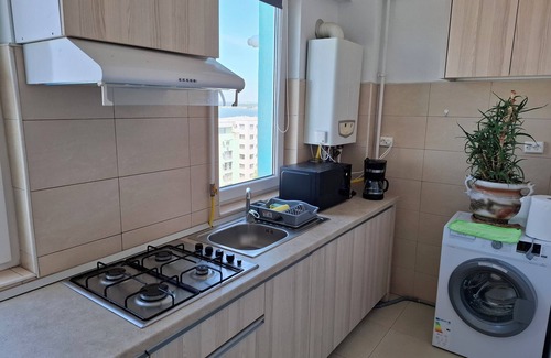 Constanta Apartment | Apartment 2 rooms, nearby the Sea and Beach, splendid view, WiFi, AC, TV.