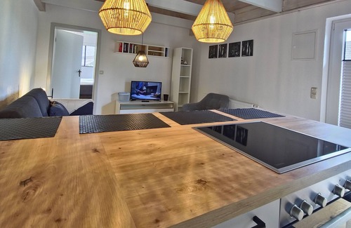 Neeberg House | Apartment 3 - Pirate's cave: Spacious, dog-friendly, with terrace & comfort