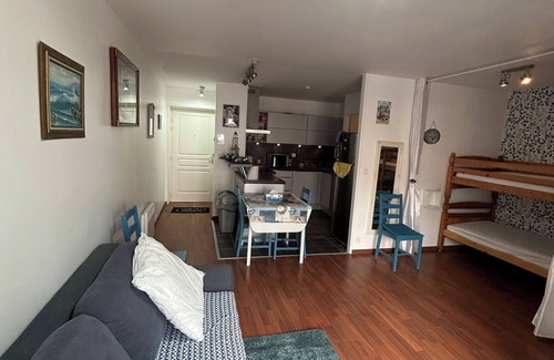 Bray-Dunes Apartment | Apartment 38 m2, beach 50 m, balcony