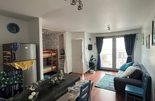 Bray-Dunes Apartment | Apartment 38 m2, beach 50 m, balcony