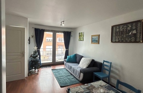 Bray-Dunes Apartment | Apartment 38 m2, beach 50 m, balcony