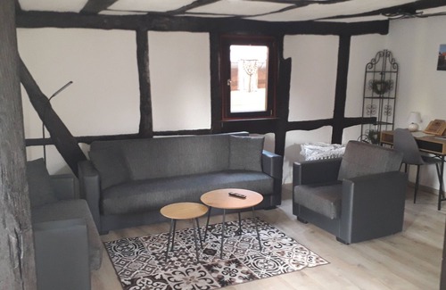 Alsfeld Apartment | Apartment "Altstadtblick" - centrally located in the half-timbered town.