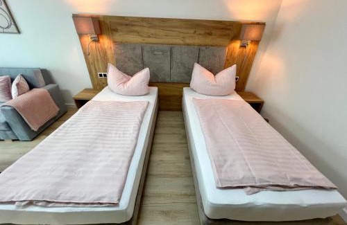Ergersheim Apartment | Apartment -Amalia- mit Klimaanlage & überdachte Terrasse
