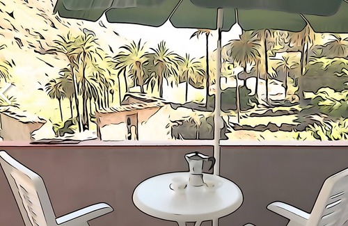 Valle Gran Rey Apartment | Apartment 'Apartamento Nayara C' with Sea View, Shared Terrace and Wi-Fi