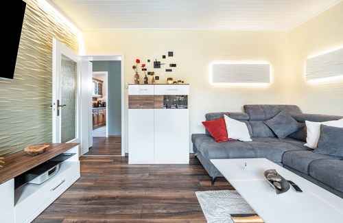 Bad Sachsa Apartment | Apartment 'Appartementwohnung Central Bad' with Mountain View, Private Terrace and Wi-Fi