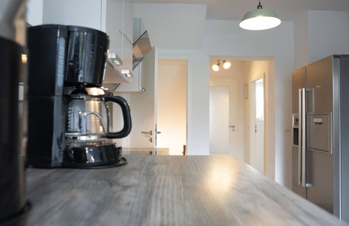 Stralsund Apartment | Apartment at the Strelasund 150m to the beach WLAN 250Mbits&E-car connection